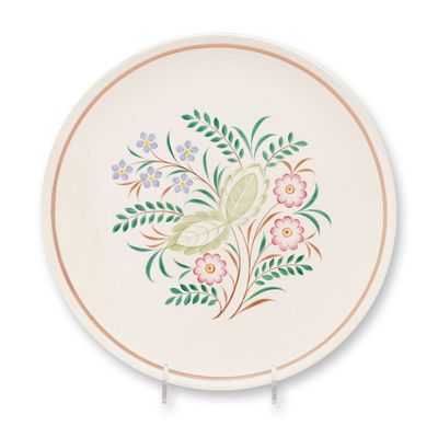 Sale Photo Thumbnail #284: Wedgwood Queen's Ware Springtime Pattern Platter