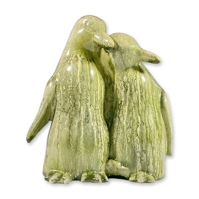 Sale Photo Thumbnail #27: Royal Doulton Experimental Figurine, Penguins HN103