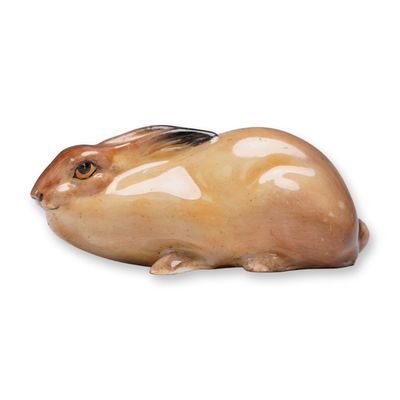 Sale Photo Thumbnail #21: Royal Doulton Figurine, Crouching Hare HN107