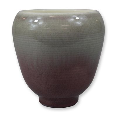 Sale Photo Thumbnail #253: Norman Wilson for Wedgwood Glazed Porcelain Vase