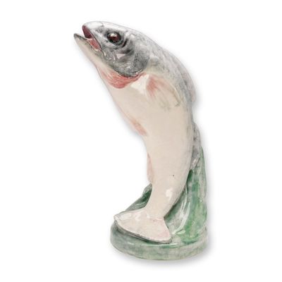 Sale Photo Thumbnail #42: Rare Royal Doulton Colorway Figurine, Leaping Salmon