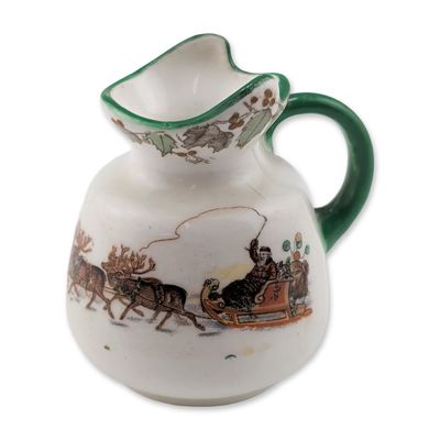 Sale Photo Thumbnail #247: Royal Doulton Christmas Series Ware Miniature Jug