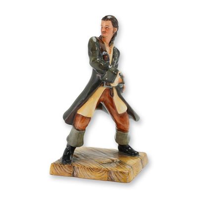 Sale Photo Thumbnail #119: Royal Doulton Prototype Pirates of the Caribbean Figurine, Will Turner