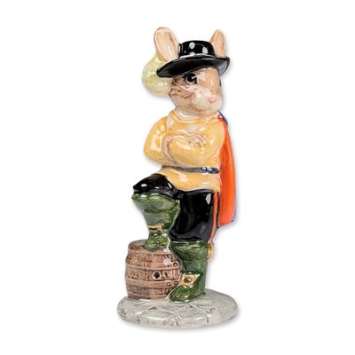 Sale Photo Thumbnail #10: Royal Doulton Bunnykins Prototype Colorway Figurine, The Cavalier DB179