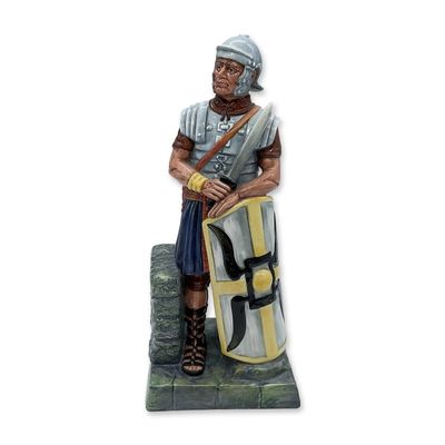 Sale Photo Thumbnail #116: Royal Doulton Prototype Colorway Figurine, Centurion