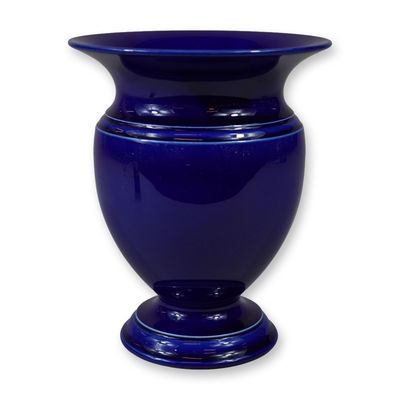 Sale Photo Thumbnail #262: Wedgwood Cobalt Blue Glazed Pedestal Vase