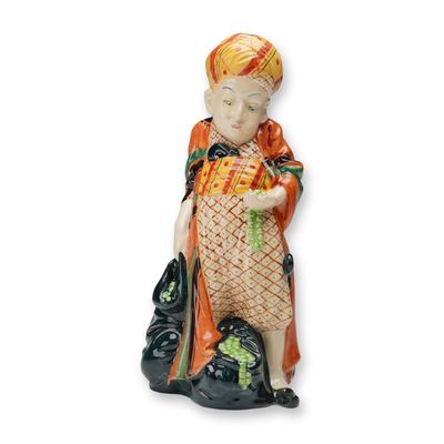 Sale Photo Thumbnail #106: Rare Royal Doulton Colorway Figurine, One of the Forty