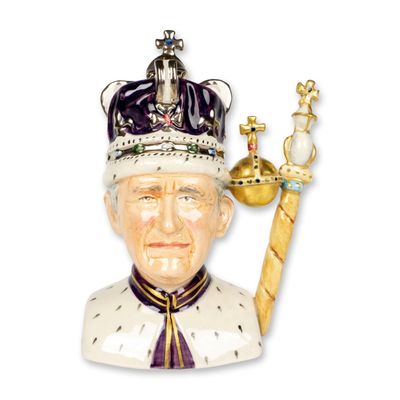 Sale Photo Thumbnail #140: Bairstow Manor Prototype Character Bust, King Charles III