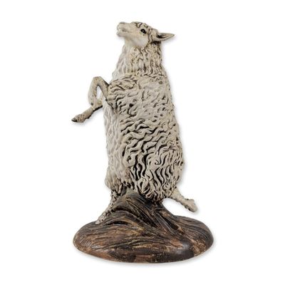 Sale Photo Thumbnail #183: Cobridge Stoneware Figurine, Poser Sheep