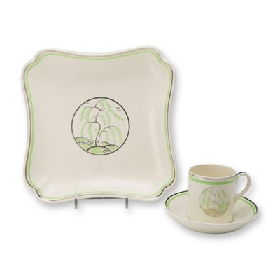Sale Photo Thumbnail #271: 3pc Wedgwood Art Deco Ceramic Set