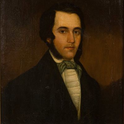 Portrait of a Gentleman, Oil on Canvas