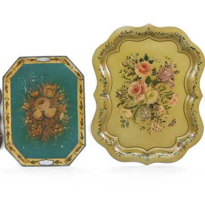 Six Assorted Trays