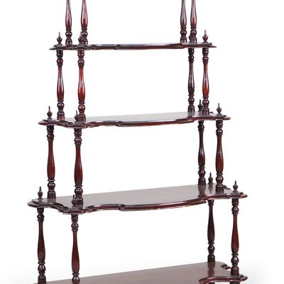 Victorian Mahogany Etagere