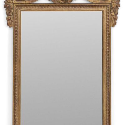 Louis XVI Style Giltwood Pier Mirror