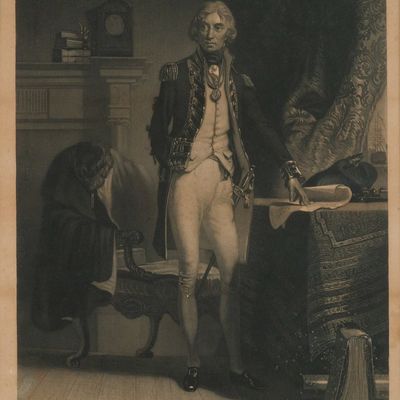 Lord Viscount Nelson, Mezzotint