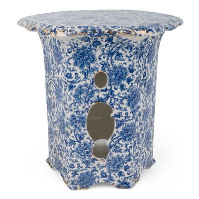 Maddocks Lamberton Works Transferware Garden Seat