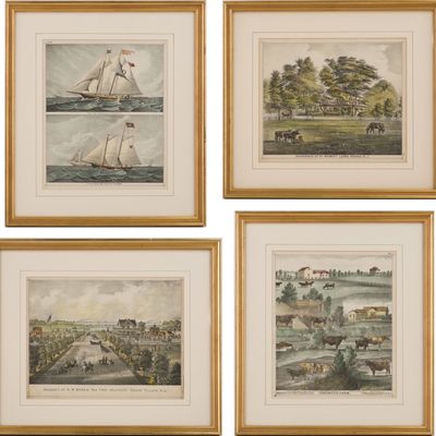 Four New Jersey, Lithographs