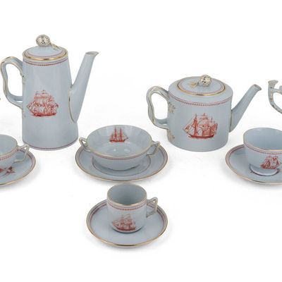 Spode Trade Winds Tea Service
