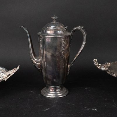 WMF.M Silver Plated Footed Dish