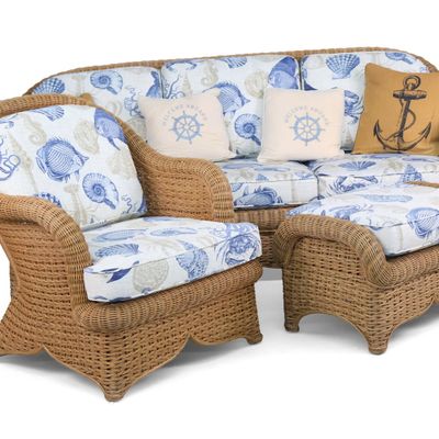 Suite of Wicker Furniture