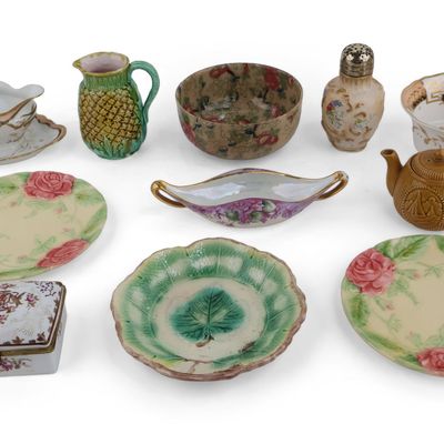 Group of Assorted Porcelain Table Articles