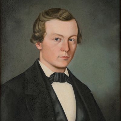 Portrait of a Gentleman, Oil on Canvas