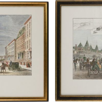 Two Street Scenes, Prints