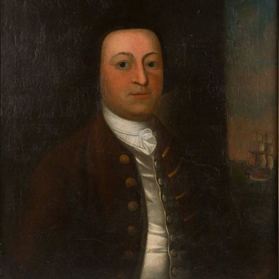 Portrait of a Ship Captain, Oil on Canvas