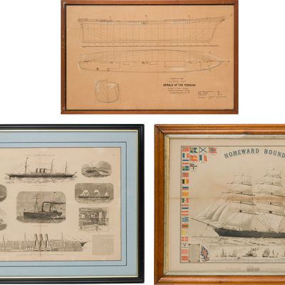 Views of Steamships from Harper's Weekly, Print