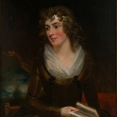 In the Manner of George Romney, British 1734-1802, Portrait of a Woman, Oil on Canvas