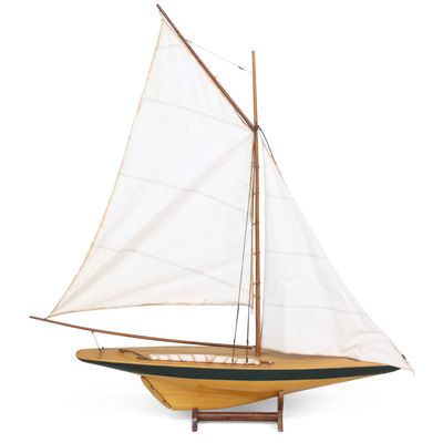 Ship Model of a Sailboat
