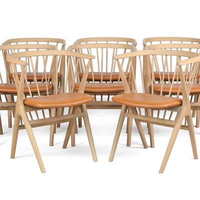 Sale Photo Thumbnail #37: Set of 8 Helge Sibast for Sibast Mobler No. 8 Dining Chairs