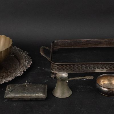Sale Photo Thumbnail #21: Sterling Silver and Assorted Hostess Wares