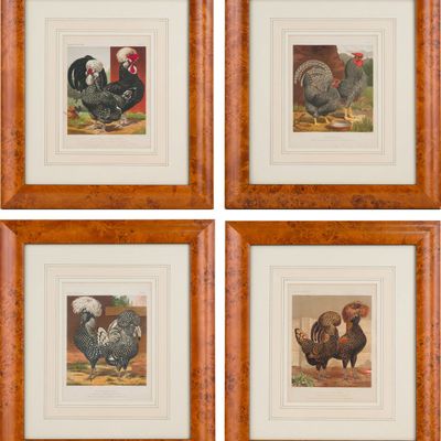 Sale Photo Thumbnail #79: J.W. Ludlow, Four Chicken, Prints