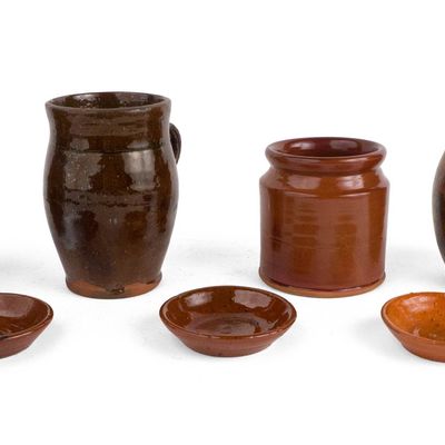 Sale Photo Thumbnail #338: Miscellaneous Group of Redware