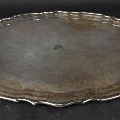 Sale Photo Thumbnail #28: Arlington Silver Plated Double Handled Serving Tray