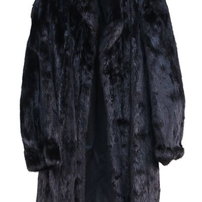 Sale Photo Thumbnail #36: Ladies Black Mink Fur Coat
