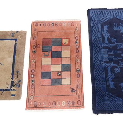 Sale Photo Thumbnail #331: Two Chinese Rugs