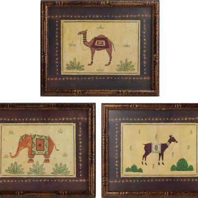 Sale Photo Thumbnail #76: Three Asian Style Animal, Prints