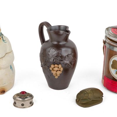 Sale Photo Thumbnail #102: Poterie Turgis Brown Salt Glazed Pitcher