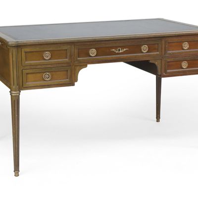 Sale Photo Thumbnail #282: Neoclassical Style Leather-Inset Writing Desk