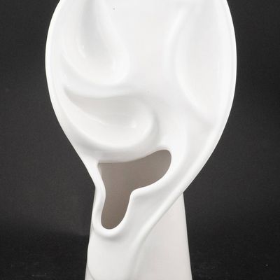 Sale Photo Thumbnail #351: Mancer Edelman "Ear" Ceramic Vase