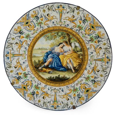 Sale Photo Thumbnail #111: Italian Majolica Charger