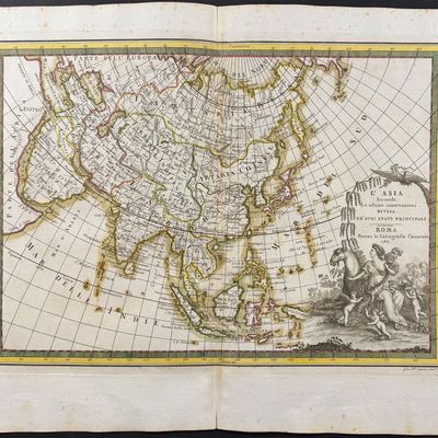 Cassini - Map of Asia
