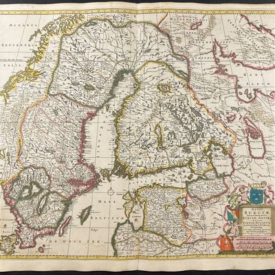 De Wit - Map of Sweden