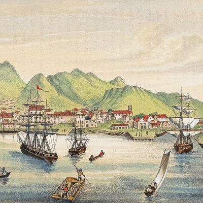 Perkins, Hawaii - View of Honolulu