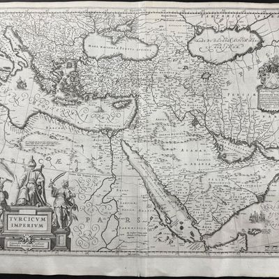 Blaeu - Map of the Turkish Empire