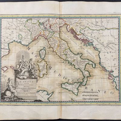 Cassini - Map of Italy