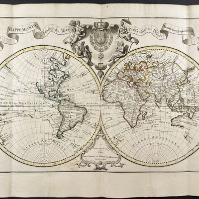De L'Isle - Map of the World