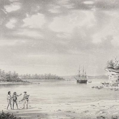 Dumont, Australia - Jervis Bay, New South Wales, Australia; Baie Jervis (Nouvelle Hollande)